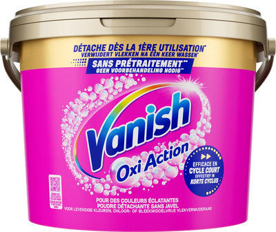 Vanish oxi action - détachant - booster de lessive - linge coloré - 2,7 kg