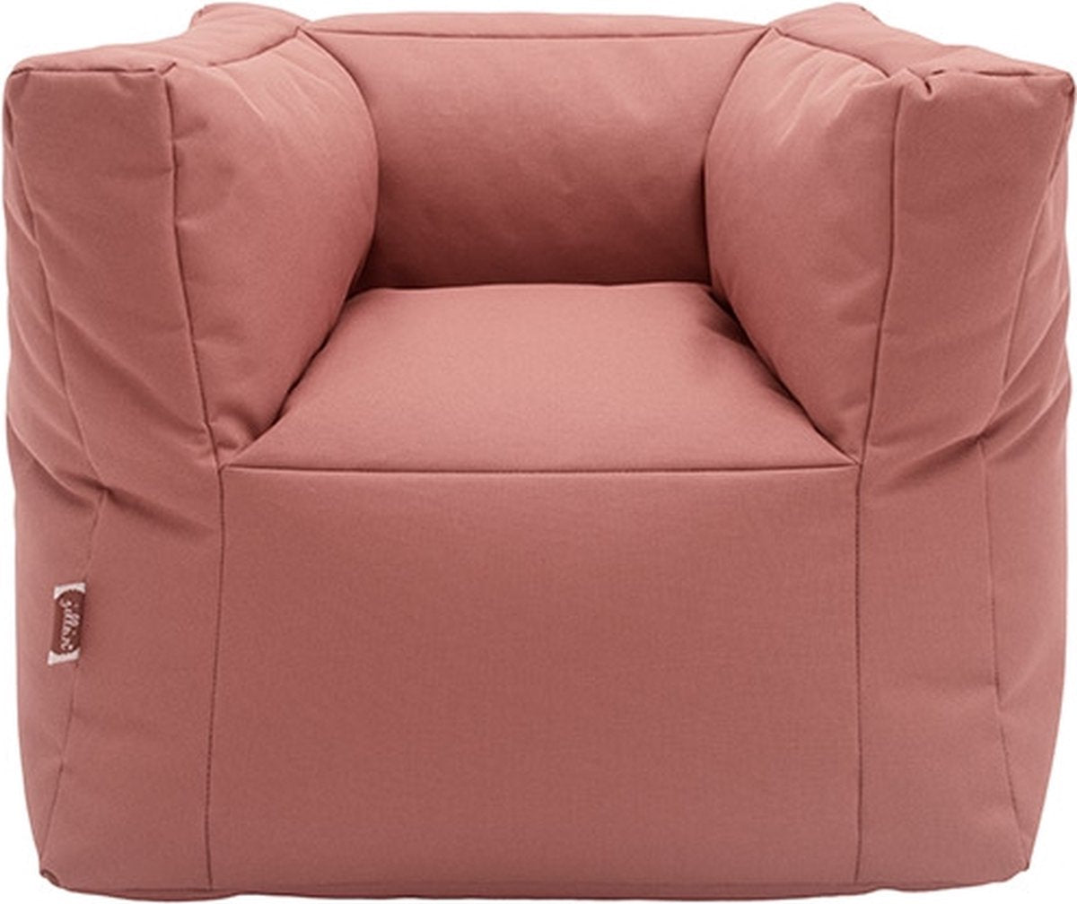 Jollein - fauteuil enfant (rose doux) - pouf enfant - 1 à 4 ans - 46x110cm