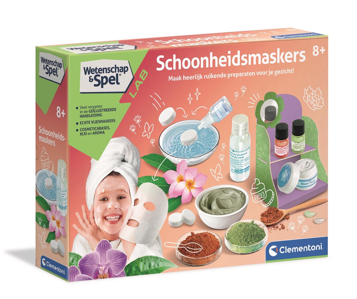 Clementoni Science Play Face Masks fait