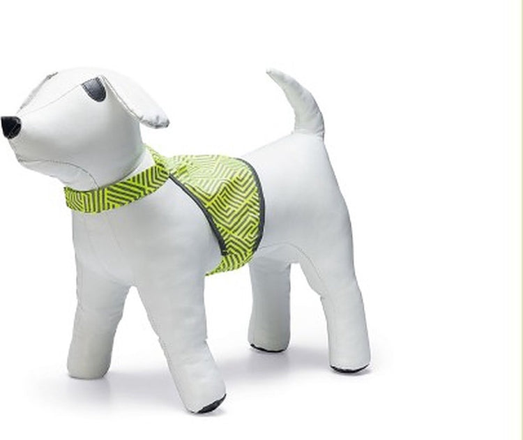 Beeztees safety gear gilet de sécurité ava - vêtement pour chien - réfléchissant - taille m - tour de cou : 40 à 48 cm - tour de poitrine : 56 à 64 cm