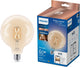 Éclairage intelligent Philips - filament globe - éclairage LED intelligent - lumière blanche chaude à froide - e27 - 60w - transparent - wi-fi