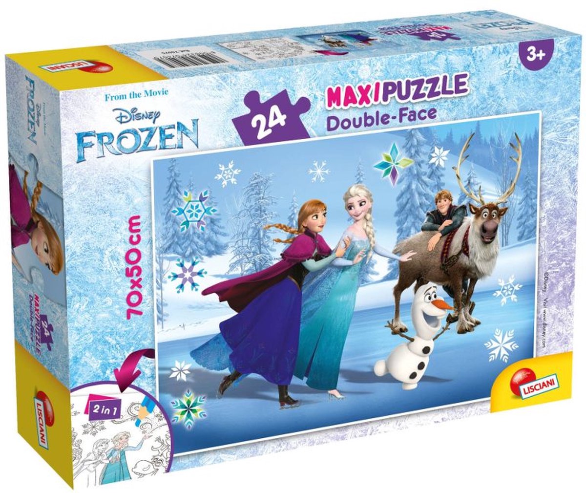 Lisciani Disney Puzzle Df Maxi Floor 24 La Reine des Neiges