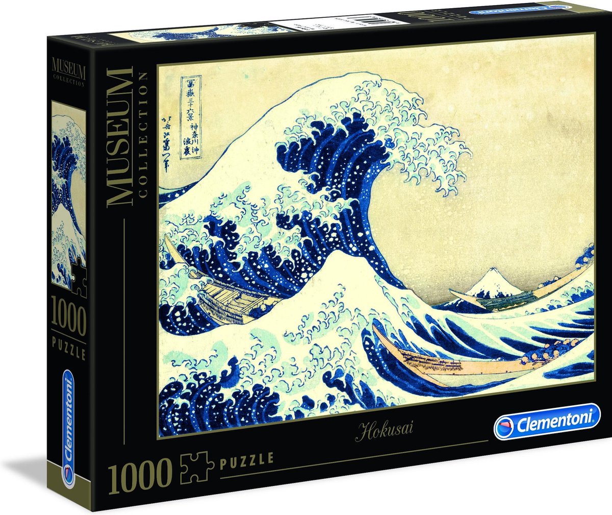 Clementoni Jigsaw Puzzle Hokai la Grande Vague, 1000st.