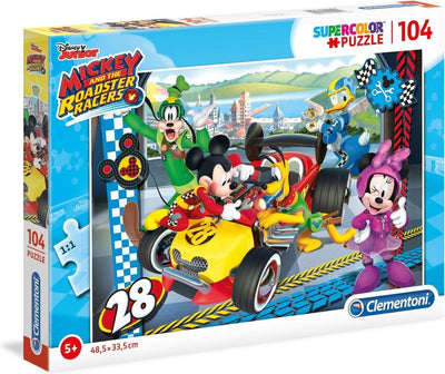 Clementoni puzzle Disney Mickey Mouse junior 104 pièces