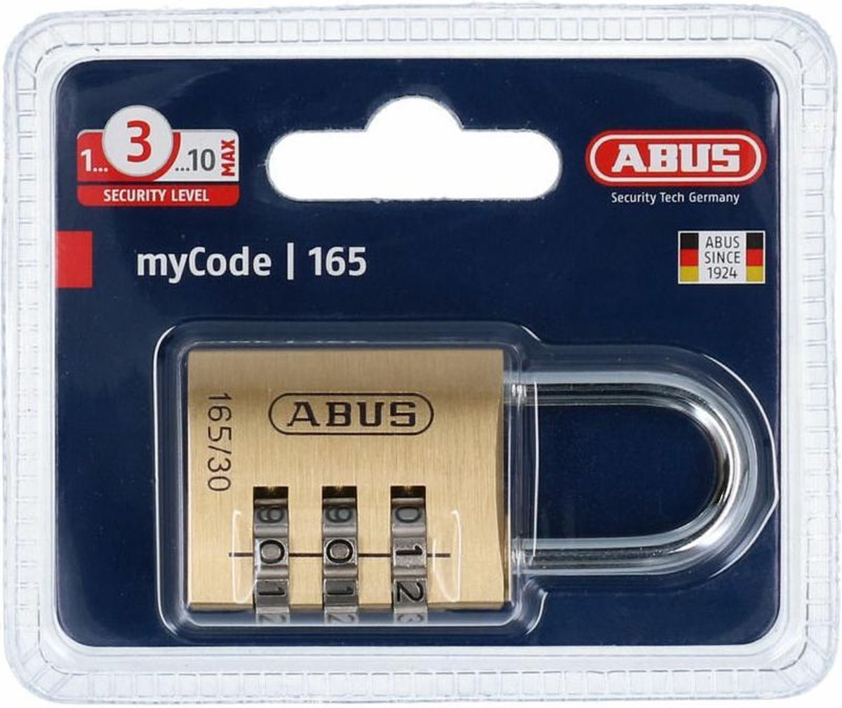 Serrure à combinaison Abus 165 30 c dfnli - 165 30 c - 165 30 c