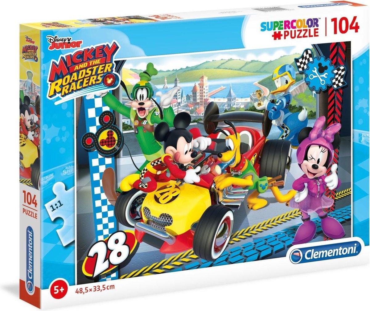 Clementoni puzzle Disney Mickey Mouse junior 104 pièces