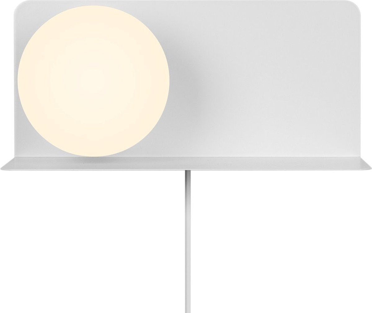 Nordlux lilibeth applique-e14-verre opale-blanc