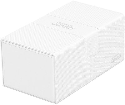 Ultimate guard twin flip'n'tray 200+ xenoskin - blanc