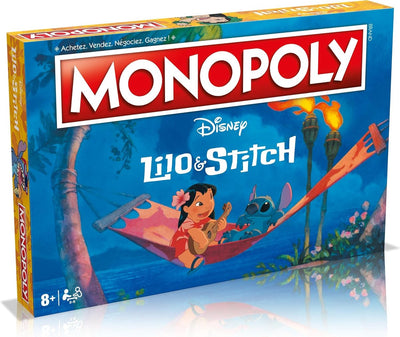 Coups gagnants – Monopoly Lilo Stitch – Jeu de société – 2 à 6 joueurs