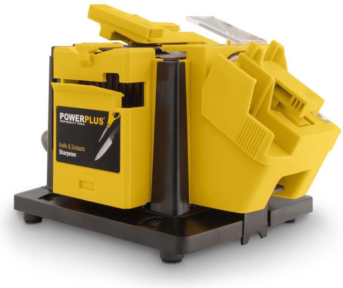 Meuleuse de table Powerplus powx1350 - 96w - affûtage de couteaux, ciseaux et perceuses
