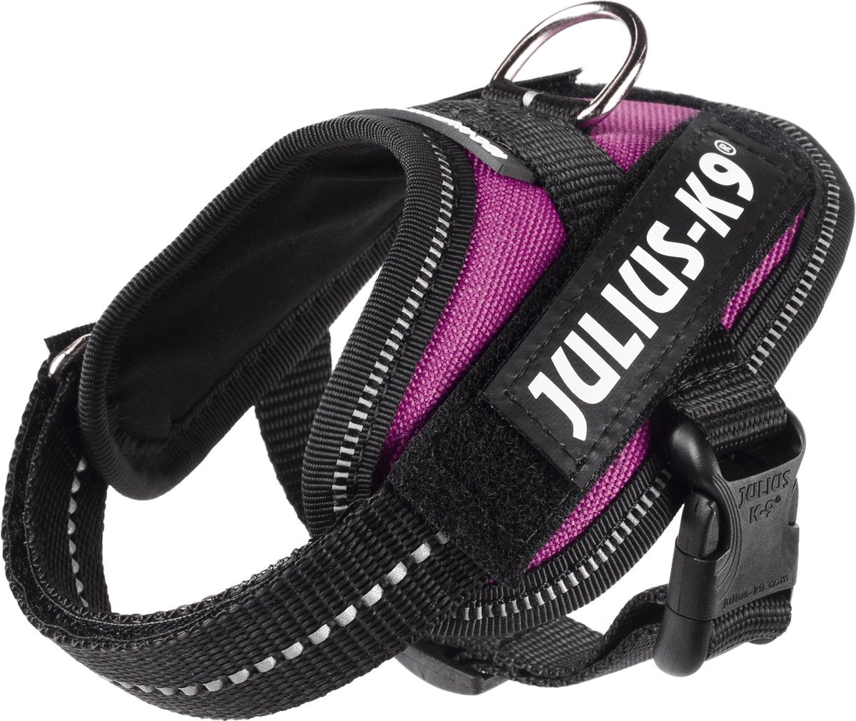 Julius k9 julius-k9 idc®power harnais, 3xs - baby1, rose foncé