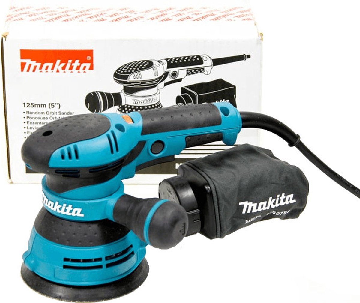 Ponceuse excentrique Makita bo5041 | 125 mm 300 watts - bo5041