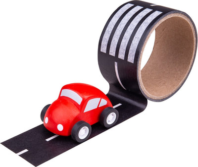 Ruban d'autoroute Bigjigs avec voiture - livré au hasard