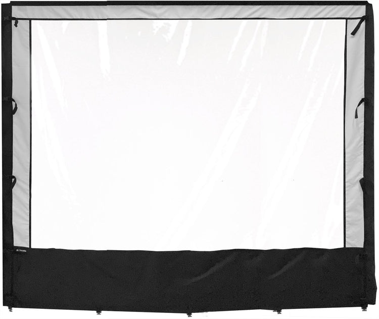Fenêtre de paroi avant Travellife scala largeur 2-2,34 m - convient aux auvents Thule, Fiamma et Dometic - avec sac de rangement, tendeurs d'escalier et piquets