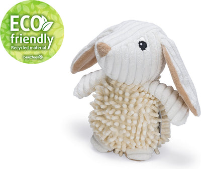 Beeztees peluche écologique pour chien lapin jenno - jouets pour chien - 21cm