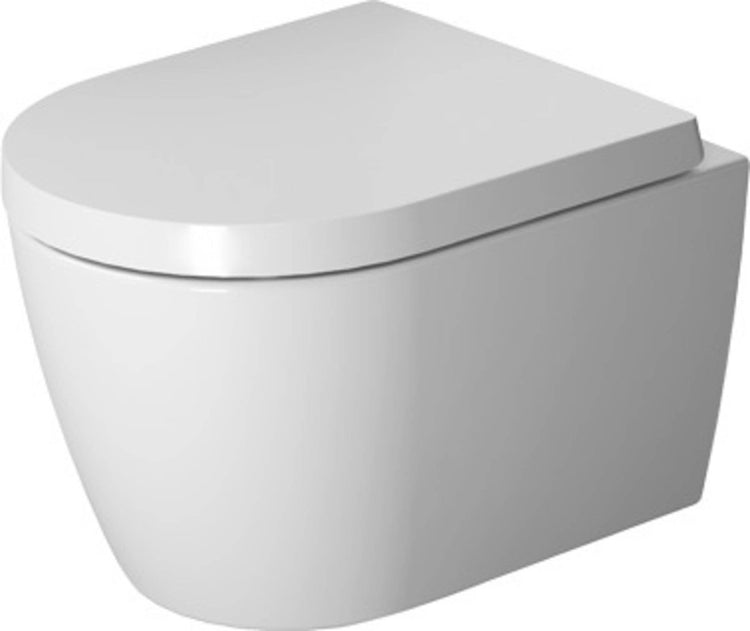 Duravit me by starck - WC suspendu compact, sans rebord, avec verre hygiénique, blanc alpin 2530092000