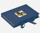 Walther fb-112-l fun - boîte de rangement photos - format 20 x 15 x 3 cm - 70 photos 13 x 18 cm - bleu