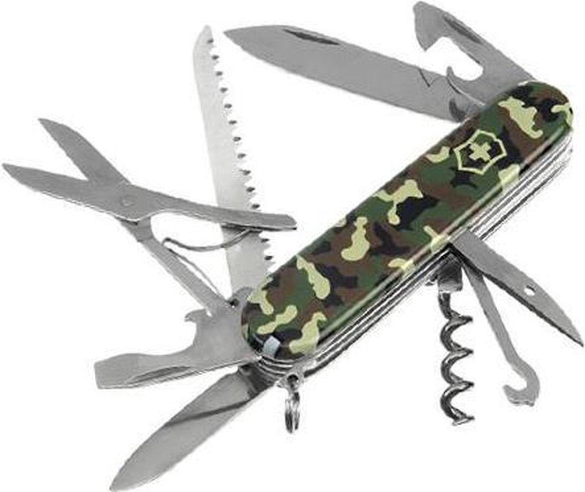 Victorinox Huntsman - couteau de poche - 15 fonctions - camouflage