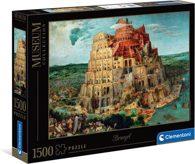 Clementoni - puzzle - 1500 pièces - musée tour de Babel - puzzle pour adultes