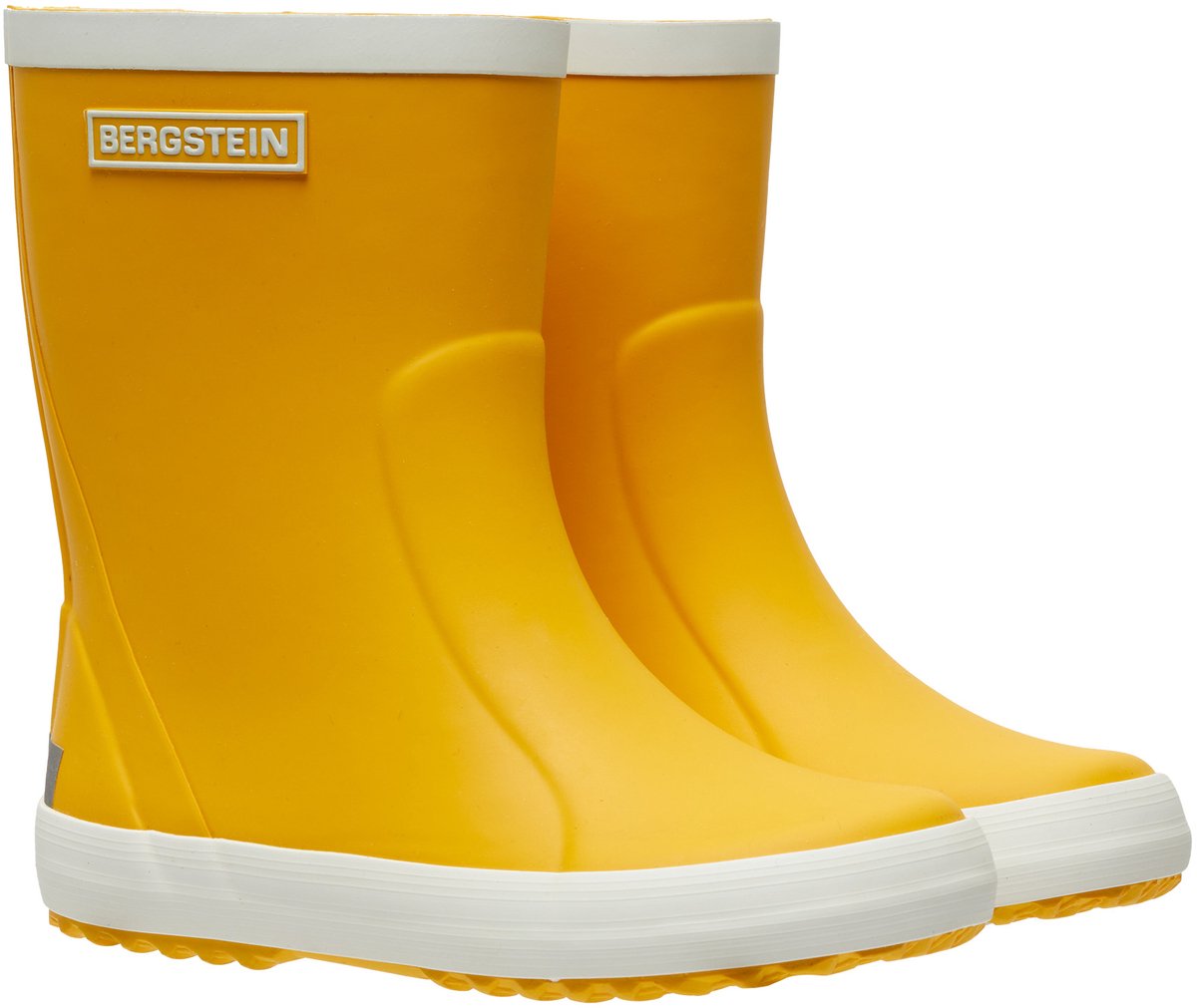 Bottes de pluie junior unisexes classiques Bergstein - jaune