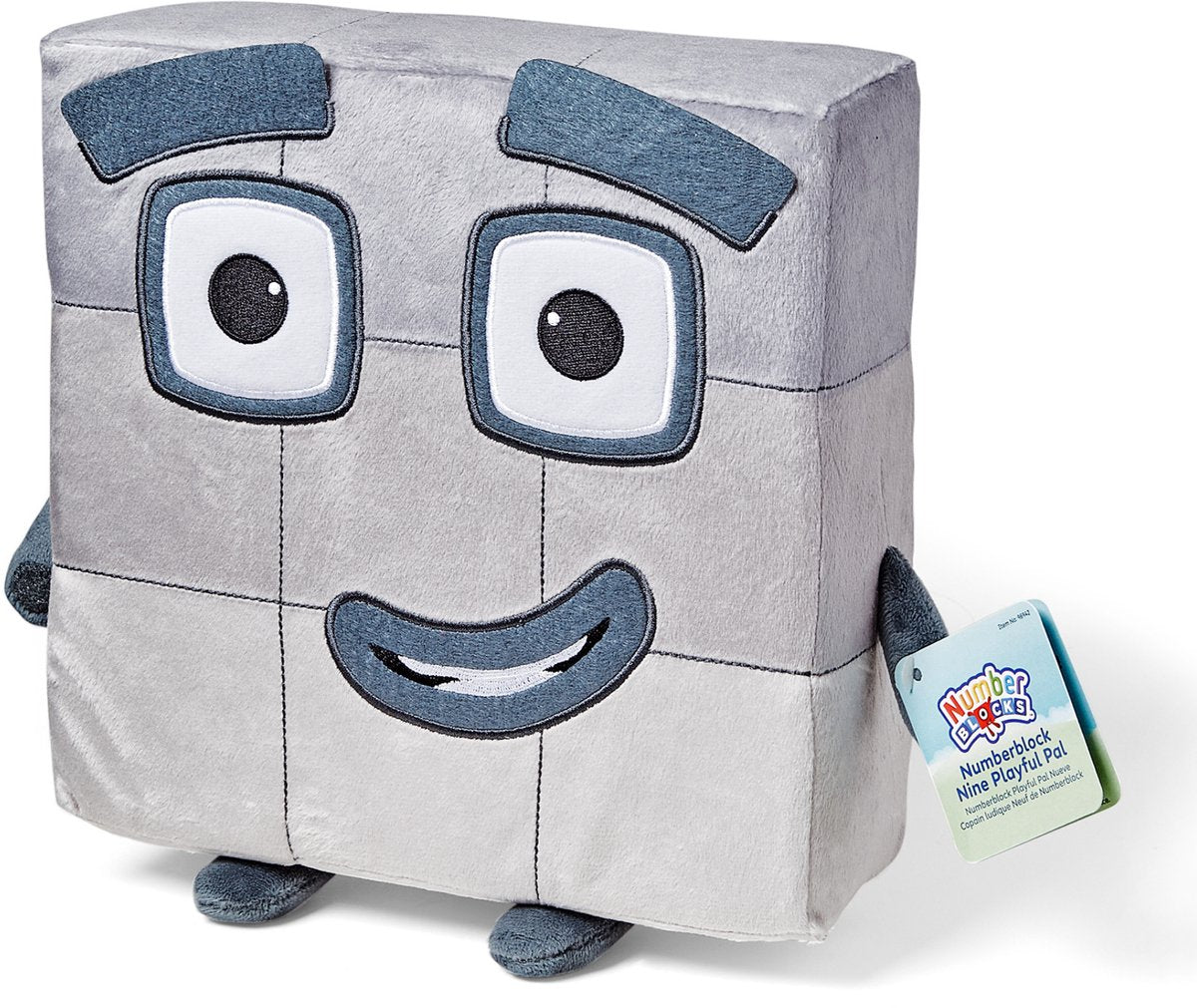 Ressources pédagogiques numberblocks® nine - peluche - à partir de 18 mois