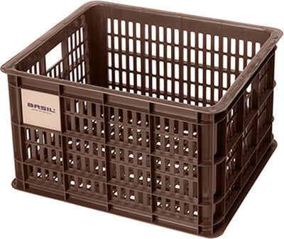 Basil Fietskrat M - moyen - 29,5 litres - brun