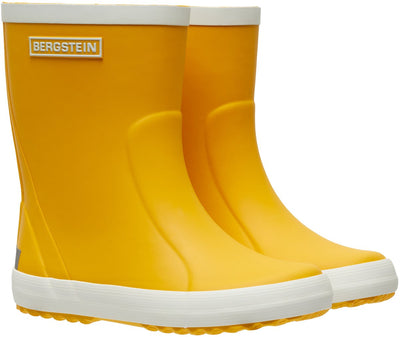 Bottes de pluie junior unisexes classiques Bergstein - jaune