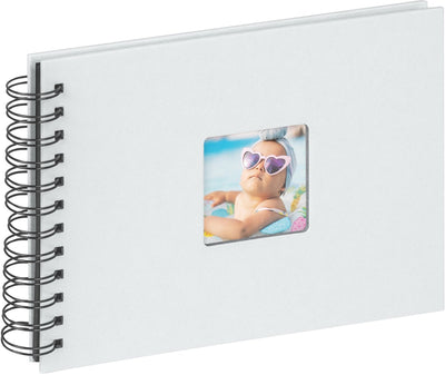 Walther sa-109-bl sélection amusante pour bébé - album à spirale - taille 23 x 17 cm - bleu clair