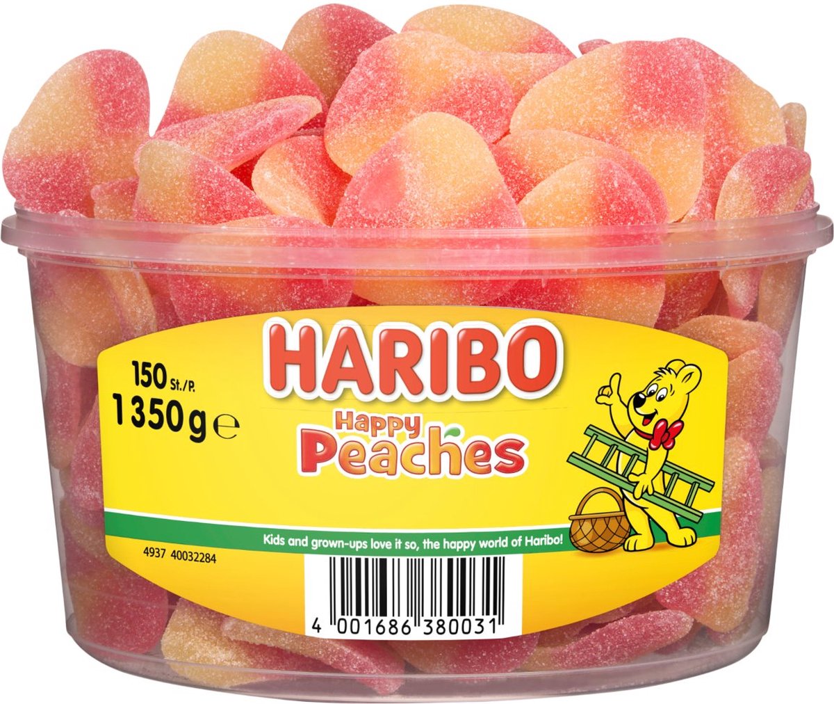 Pêches Haribo (150 pièces)