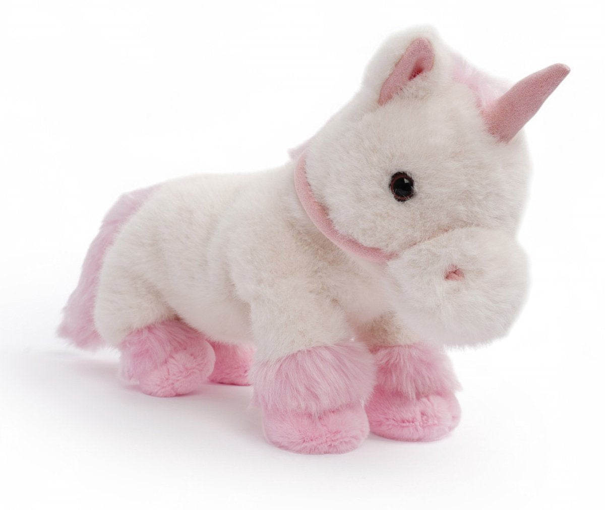 Doudou One love - esprit licorne - 40cm - blanc et rose - 0 ans