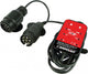 Carpoint testeur multiprise LED - 12v - câble 330 cm - diagnostic rapide - pour remorque de voiture