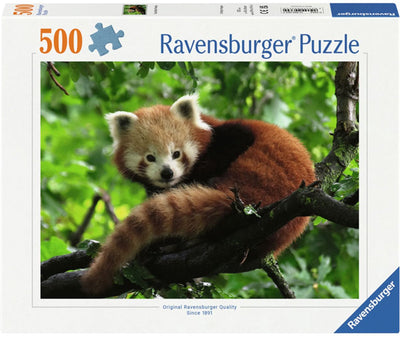 Ravensburger Jigsaw Puzzle mignon panda rouge, 500e.