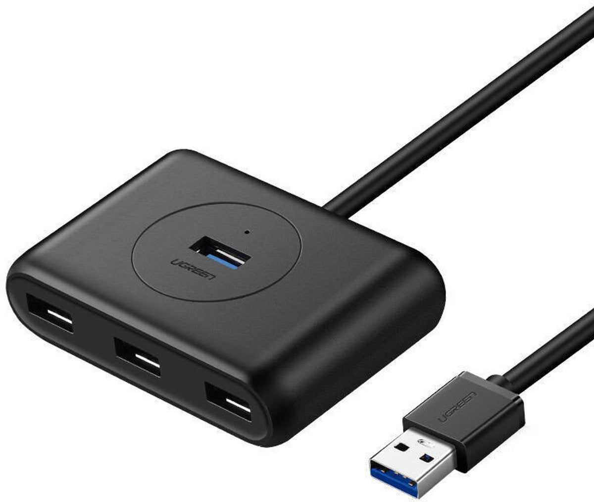 Ugreen hub usb 4 ports 3.0 5gbps pour connecteur multifonction ordinateur portable
