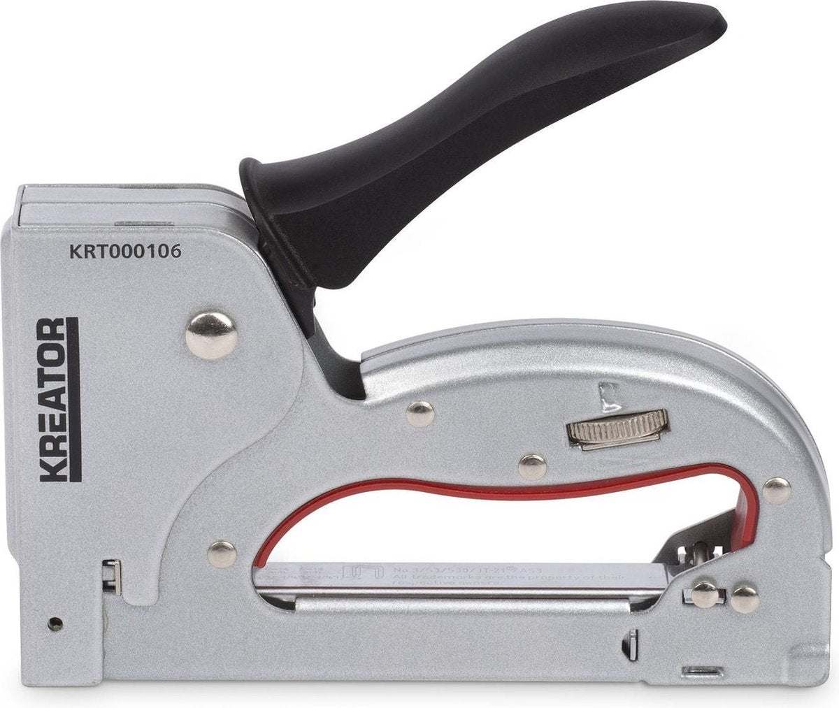 Kreator krt000106 agrafeuse 414 mm avec 100 agrafes 8 mm
