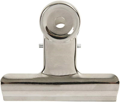 Pince métallique Creativ company, l: 7,5 cm, argent, 6 pièces 1 boîte