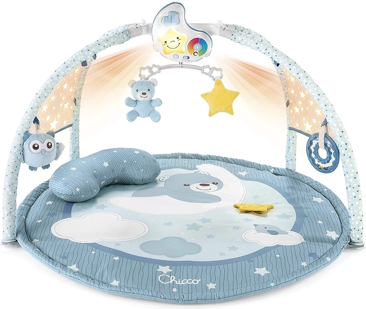 Chicco baby gym couleur fun bleu