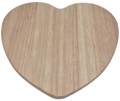 Planche à pain en bois Playwood en forme de cœur