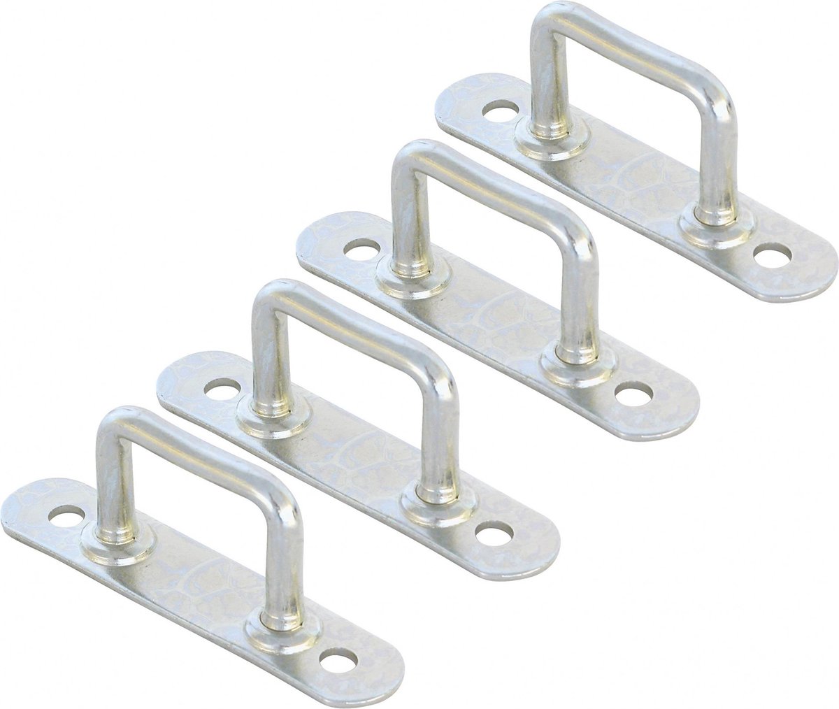 Carpoint Pont à visser en métal 36 mm - lot de 4 - espacement des trous 51 mm - montage par vis - durable - pour montage sur câble