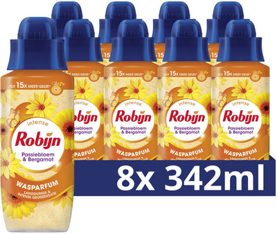 Parfum lavant intense Ruby - passiflore bergamote - 8 flacons x 342 ml