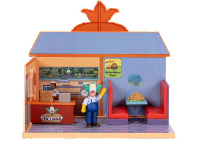 Ensemble de jeu de figurines Jakks les Simpsons Krusty Burger