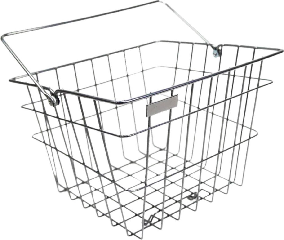 Steco panier miroir vintage chrome