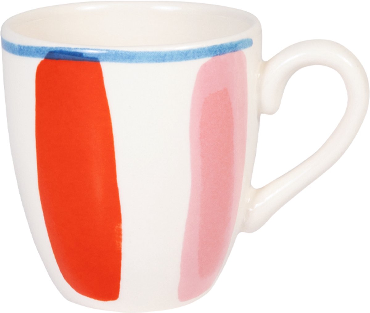 Blond Amsterdam, rattrape les rayures du quotidien : mini mug 0,2l rose rouge