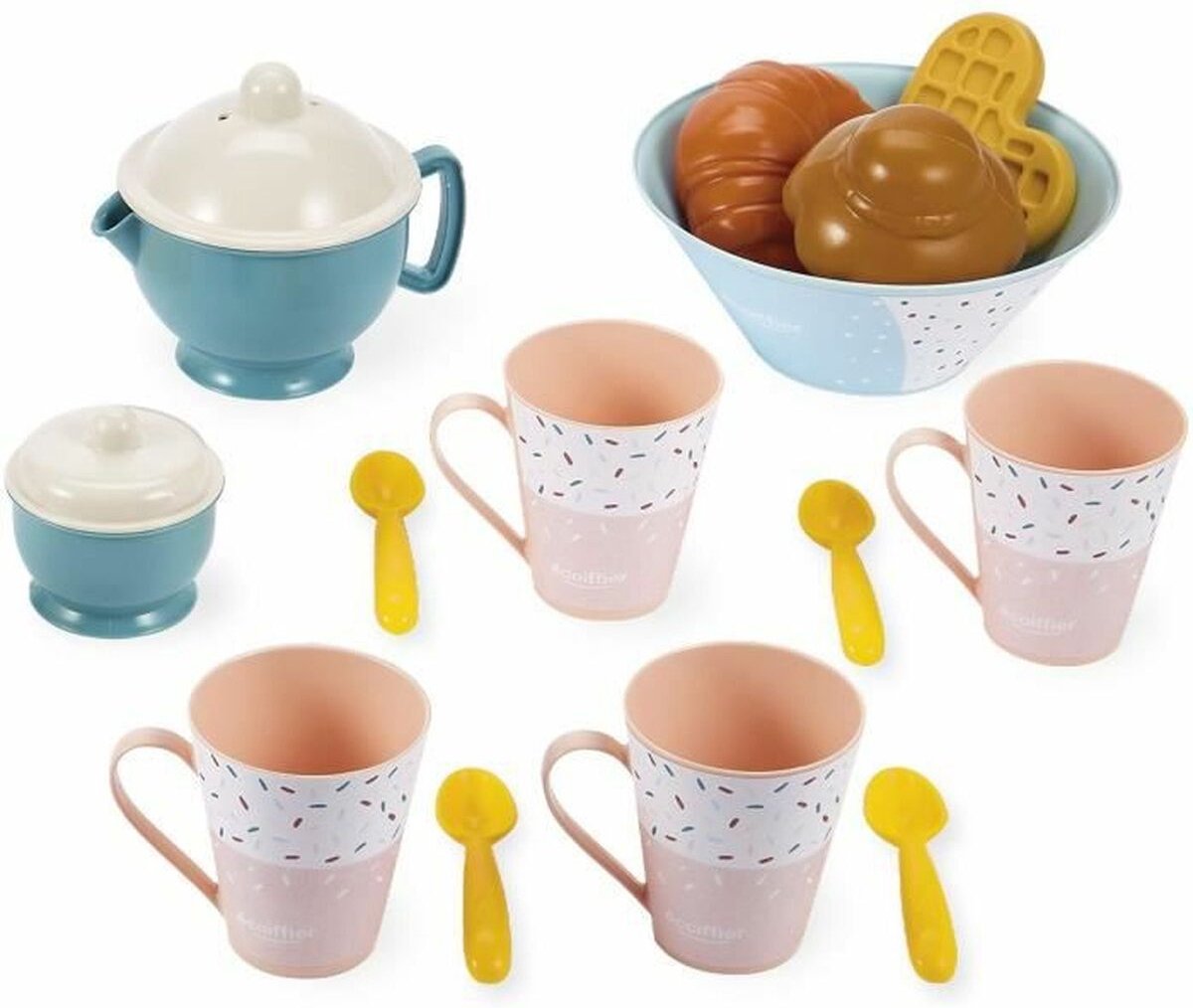 Ecoffier Breakfast Play set dans Box Box, 35dlg.