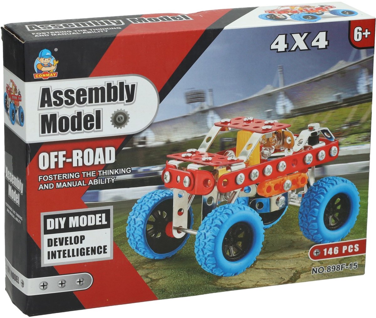 Construction de métaux Set Cross Country