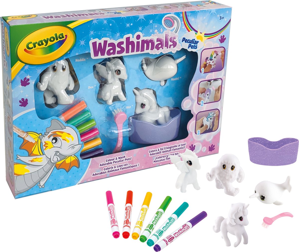Crayola - washimals - forfait passe-temps - créatures fantastiques pour enfants