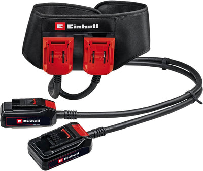 Ceinture de batterie Einhell ge-pb 36 18 li - power x-change - pour transporter les batteries pxc directement sur le corps - pour puissances de 18 v 36 v - longueur de ceinture réglable jusqu'à 150 cm
