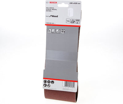 Bosch 3 pneus 100x620 meilleur bois+peinture, 100