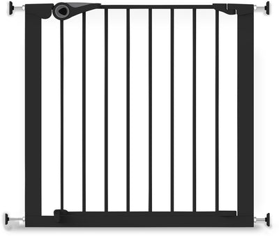 Noma Noma Safety Gate Fix de pression facile 75-82 cm Black Metal 94313