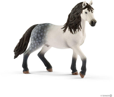 Schleich Horse Club - Étalon andalou - Figurine de jeu - Jouets pour enfants pour garçons et filles - 5 à 12 ans - 13821