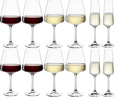 Ensemble de verres à vin Leonardo Paladino - set 12